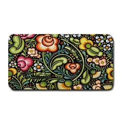 Bohemia Floral Pattern Medium Bar Mats by BangZart