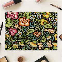 Bohemia Floral Pattern Cosmetic Bag (xl) by BangZart