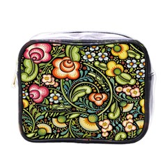 Bohemia Floral Pattern Mini Toiletries Bags by BangZart