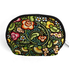 Bohemia Floral Pattern Accessory Pouches (medium)  by BangZart