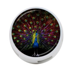 Beautiful Peacock Feather 4-port Usb Hub (one Side) by BangZart