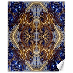 Baroque Fractal Pattern Canvas 11  X 14   by BangZart