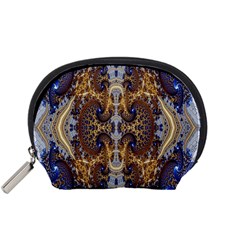 Baroque Fractal Pattern Accessory Pouches (small)  by BangZart