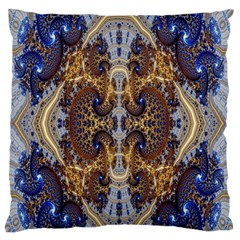 Baroque Fractal Pattern Standard Flano Cushion Case (one Side) by BangZart