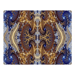 Baroque Fractal Pattern Double Sided Flano Blanket (large)  by BangZart