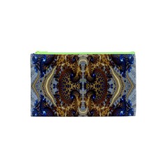 Baroque Fractal Pattern Cosmetic Bag (xs) by BangZart