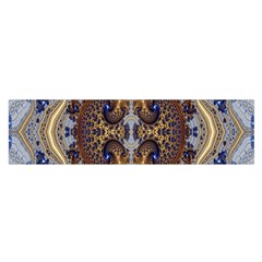 Baroque Fractal Pattern Satin Scarf (oblong) by BangZart