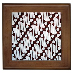 Batik Art Patterns Framed Tiles by BangZart