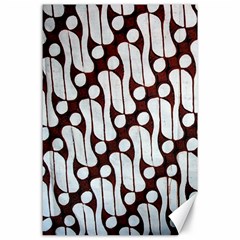 Batik Art Patterns Canvas 24  X 36  by BangZart