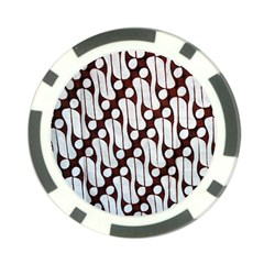 Batik Art Patterns Poker Chip Card Guard (10 Pack)