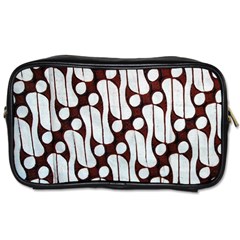 Batik Art Patterns Toiletries Bags by BangZart