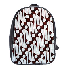 Batik Art Patterns School Bags (xl)  by BangZart