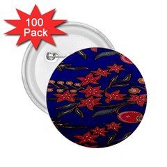 Batik  Fabric 2 25  Buttons (100 Pack)  by BangZart