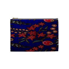 Batik  Fabric Cosmetic Bag (medium) 