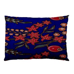 Batik  Fabric Pillow Case (two Sides) by BangZart