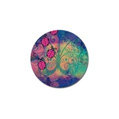 Background Colorful Bugs Golf Ball Marker (10 Pack) by BangZart