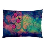 Background Colorful Bugs Pillow Case (Two Sides) Front