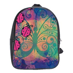 Background Colorful Bugs School Bags (xl)  by BangZart