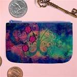 Background Colorful Bugs Large Coin Purse Front