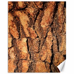 Bark Texture Wood Large Rough Red Wood Outside California Canvas 11  X 14   by BangZart