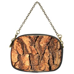 Bark Texture Wood Large Rough Red Wood Outside California Chain Purses (one Side)  by BangZart