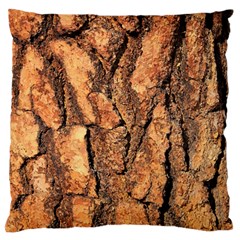 Bark Texture Wood Large Rough Red Wood Outside California Standard Flano Cushion Case (one Side) by BangZart