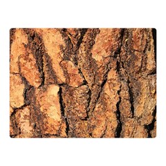 Bark Texture Wood Large Rough Red Wood Outside California Double Sided Flano Blanket (mini)  by BangZart