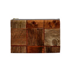 Barnwood Unfinished Cosmetic Bag (medium)  by BangZart