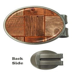 Barnwood Unfinished Money Clips (oval)  by BangZart