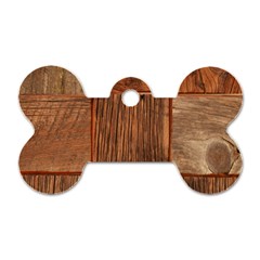 Barnwood Unfinished Dog Tag Bone (one Side) by BangZart