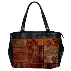 Barnwood Unfinished Office Handbags by BangZart