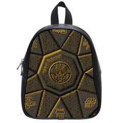 Aztec Runes School Bags (small)  by BangZart