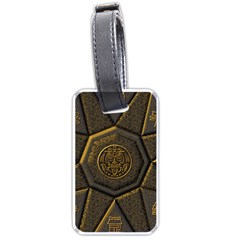 Aztec Runes Luggage Tags (one Side)  by BangZart