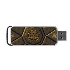 Aztec Runes Portable Usb Flash (one Side) by BangZart