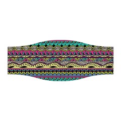 Aztec Pattern Cool Colors Stretchable Headband