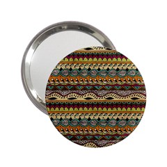 Aztec Pattern Ethnic 2 25  Handbag Mirrors by BangZart