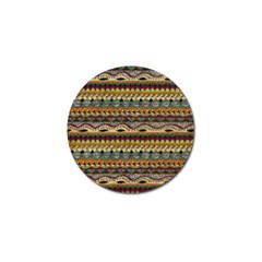 Aztec Pattern Ethnic Golf Ball Marker (4 Pack) by BangZart