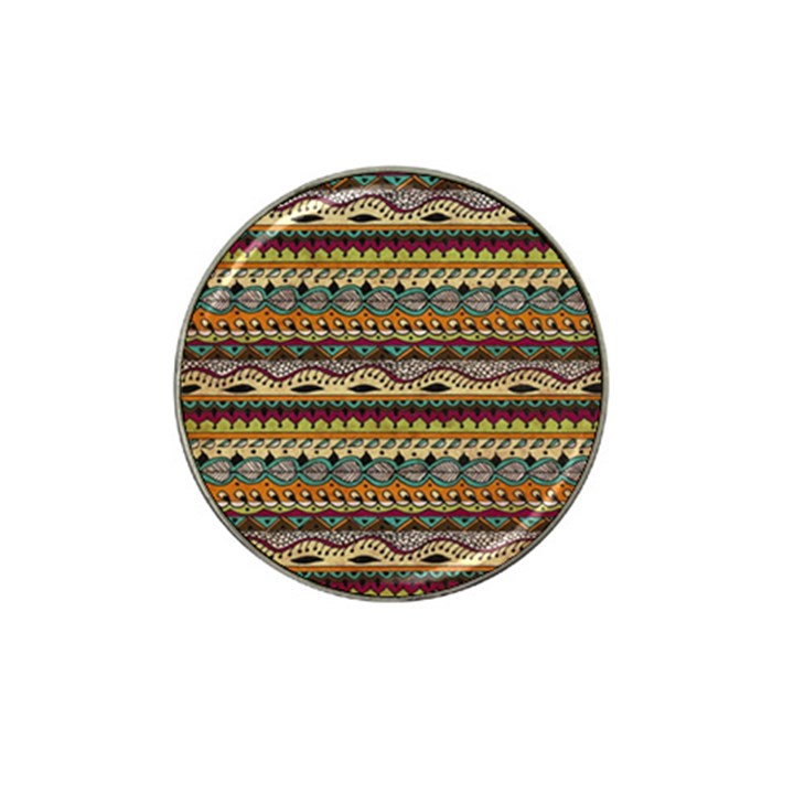 Aztec Pattern Ethnic Hat Clip Ball Marker