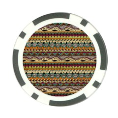 Aztec Pattern Ethnic Poker Chip Card Guard by BangZart