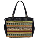 Aztec Pattern Ethnic Office Handbags (2 Sides)  Back