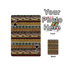 Aztec Pattern Ethnic Playing Cards 54 (mini)  by BangZart