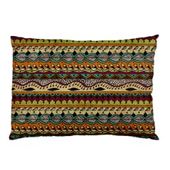 Aztec Pattern Ethnic Pillow Case (two Sides) by BangZart