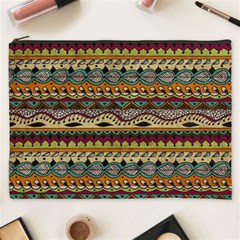 Aztec Pattern Ethnic Cosmetic Bag (xxxl)  by BangZart