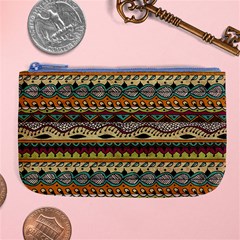 Aztec Pattern Ethnic Large Coin Purse