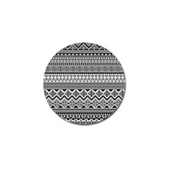 Aztec Pattern Design Golf Ball Marker (4 Pack) by BangZart