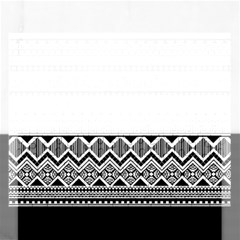 Aztec Pattern Design Rectangular Jigsaw Puzzl by BangZart