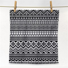 Aztec Pattern Design Face Towel by BangZart