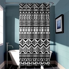 Aztec Pattern Design Shower Curtain 36  X 72  (stall)  by BangZart