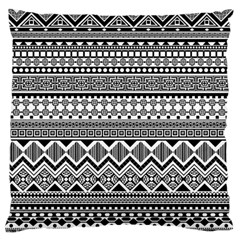 Aztec Pattern Design Standard Flano Cushion Case (one Side) by BangZart