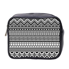 Aztec Pattern Design(1) Mini Toiletries Bag 2-side